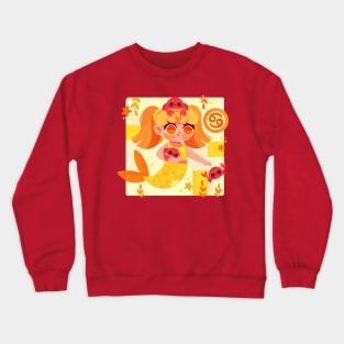 Cancer Mermaid Crewneck Sweatshirt